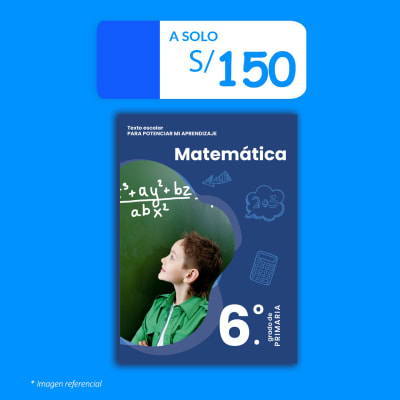 Libro Matemática - Pamer - 6.° de primaria