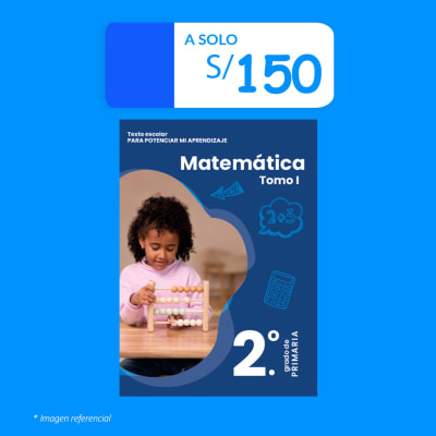 Libro Matemática Tomo I - Pamer - 2.° de primaria