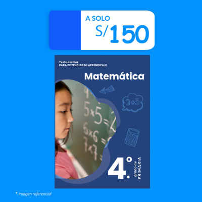 Libro Matemática - Pamer - 4.° de primaria