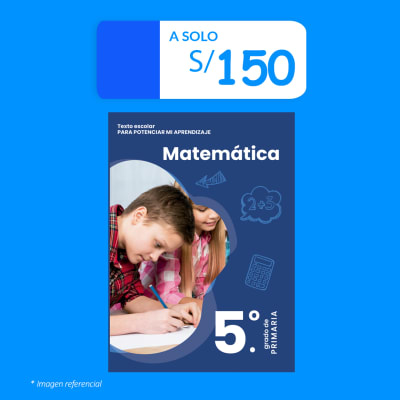 Libro Matemática - Pamer - 5.° de primaria
