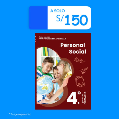 Libro Personal Social - Pamer - 4.° de primaria