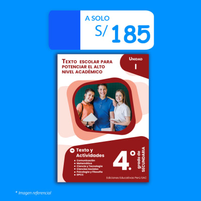 Libro PRE 4.° de secundaria - Unidad I