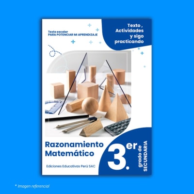 Libro Razonamiento Matemático - Pamer - 3.° de secundaria