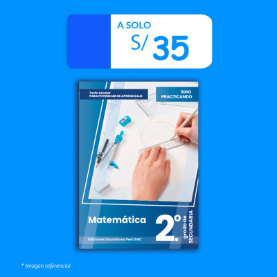 Sigo Practicando - Matemática - 2.° de secundaria