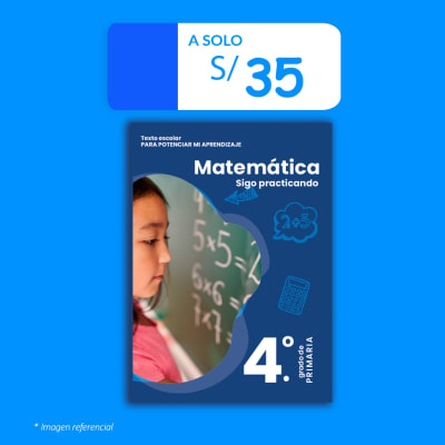 Sigo Practicando - Matemática - 4.° de primaria