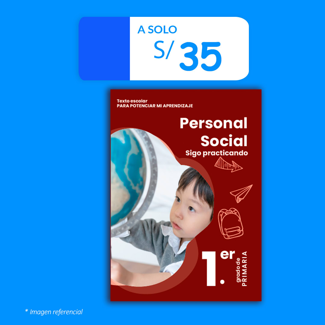 1.° de primaria Texto escolar Personal Social1