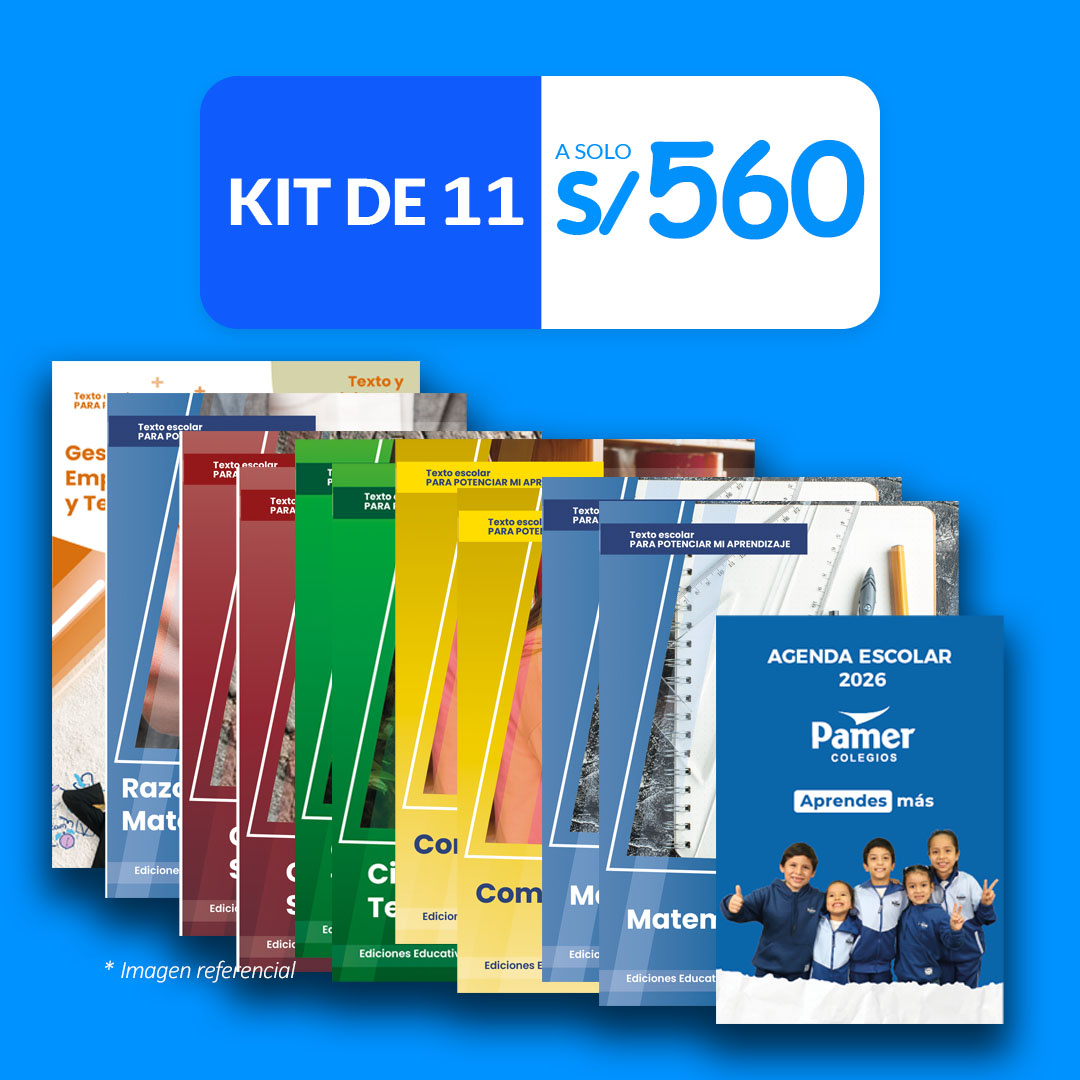 Kit Pamer - 1.° de secundaria (Modalidad Presencial)1