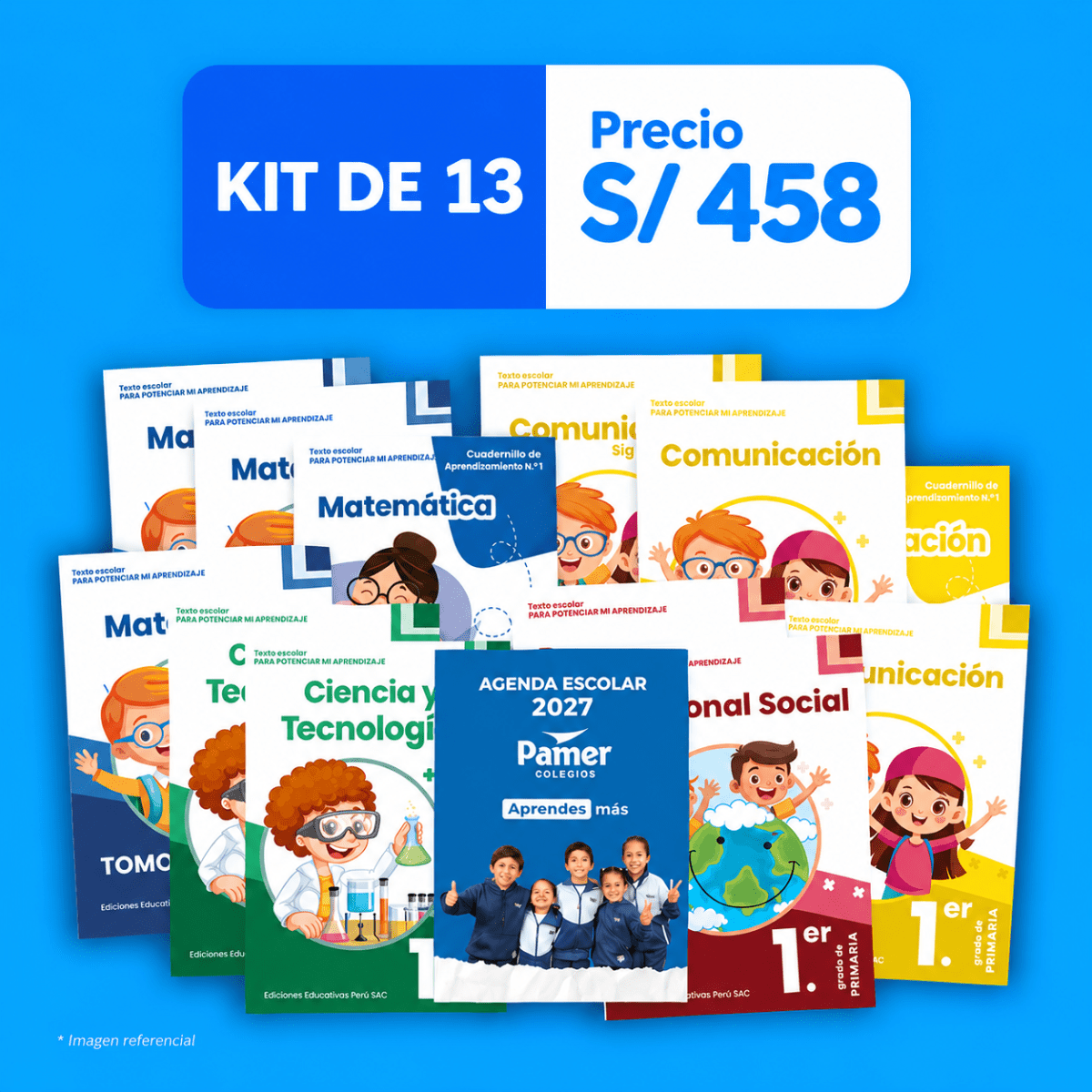Kit Pamer - 1.° de primaria (Modalidad Presencial)1