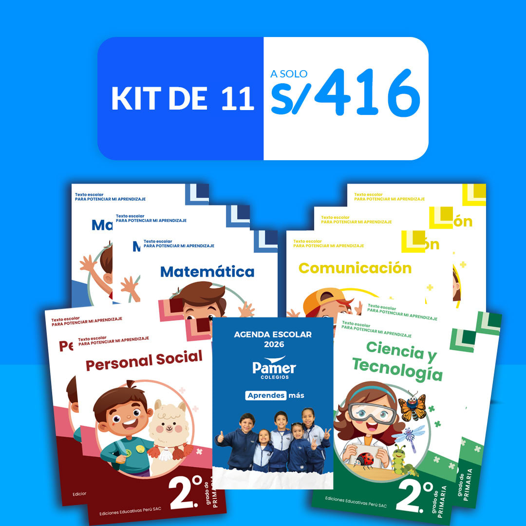 Kit Pamer - 2.° de primaria (Modalidad Presencial)1