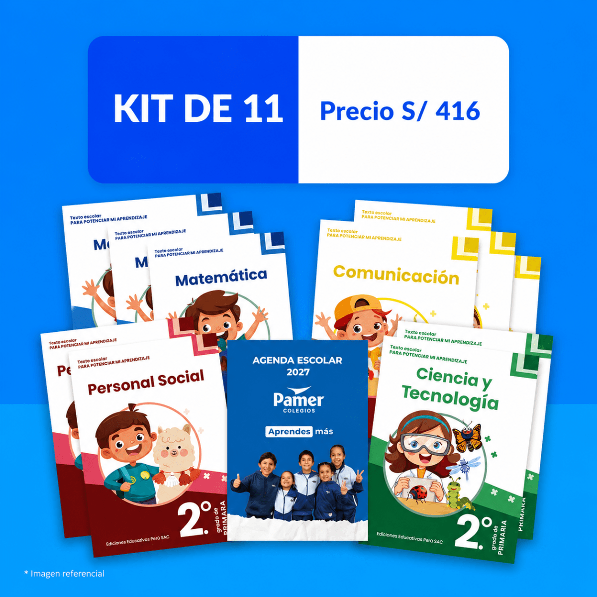 Kit Pamer - 2.° de primaria (Modalidad Presencial)1