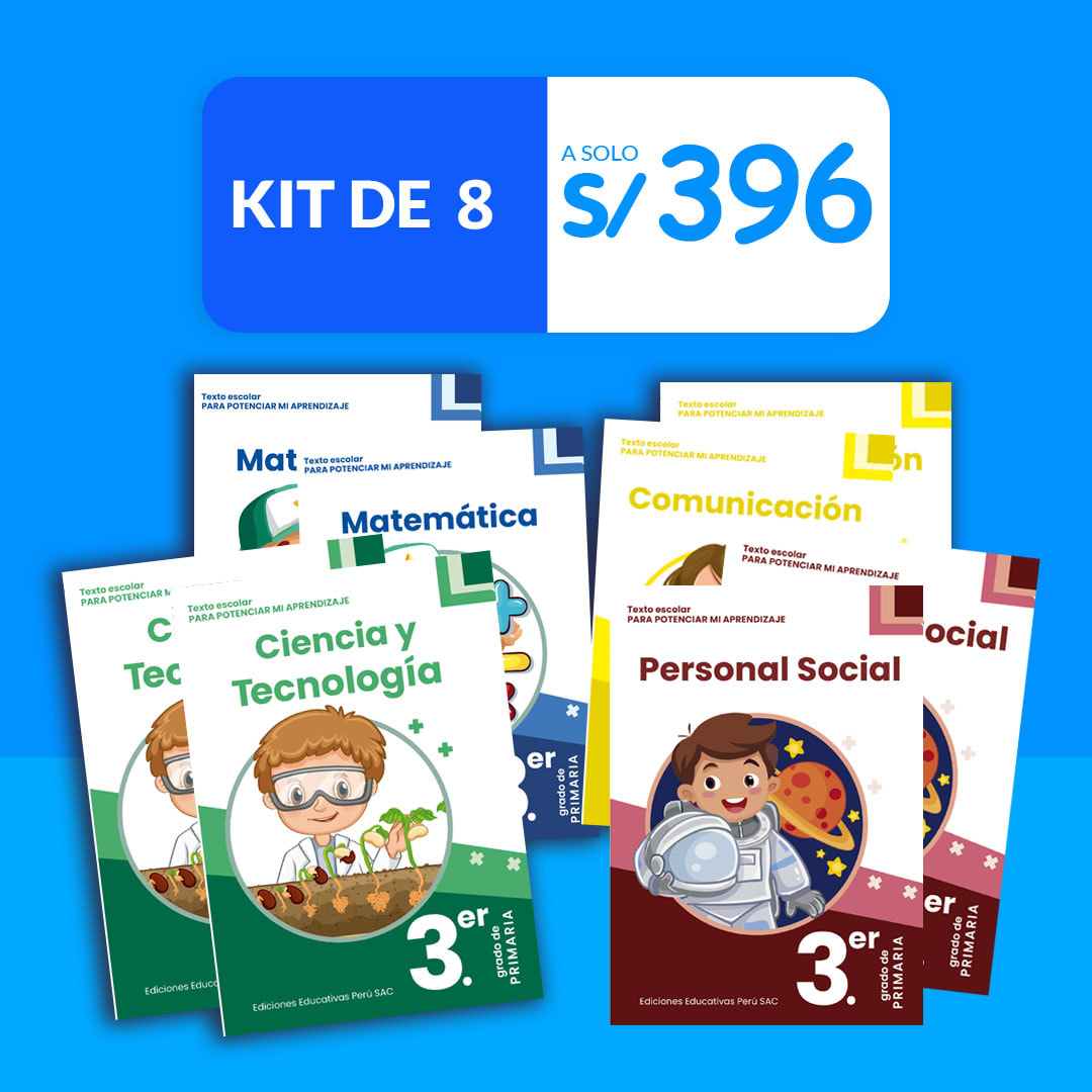 Kit Pamer - 3.° de primaria (Modalidad Virtual)1