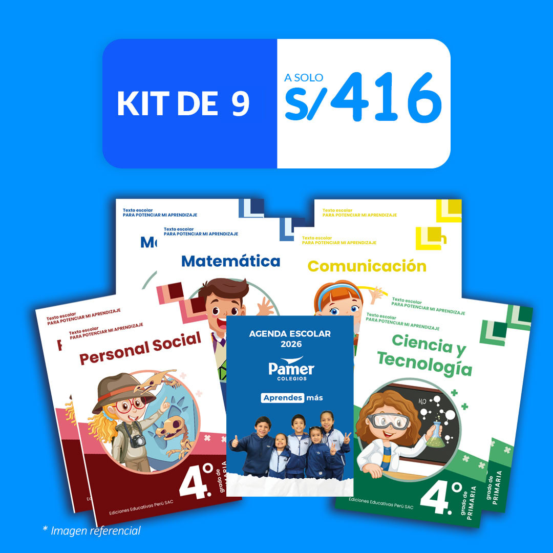 Kit Pamer - 4.° de primaria (Modalidad Presencial)1