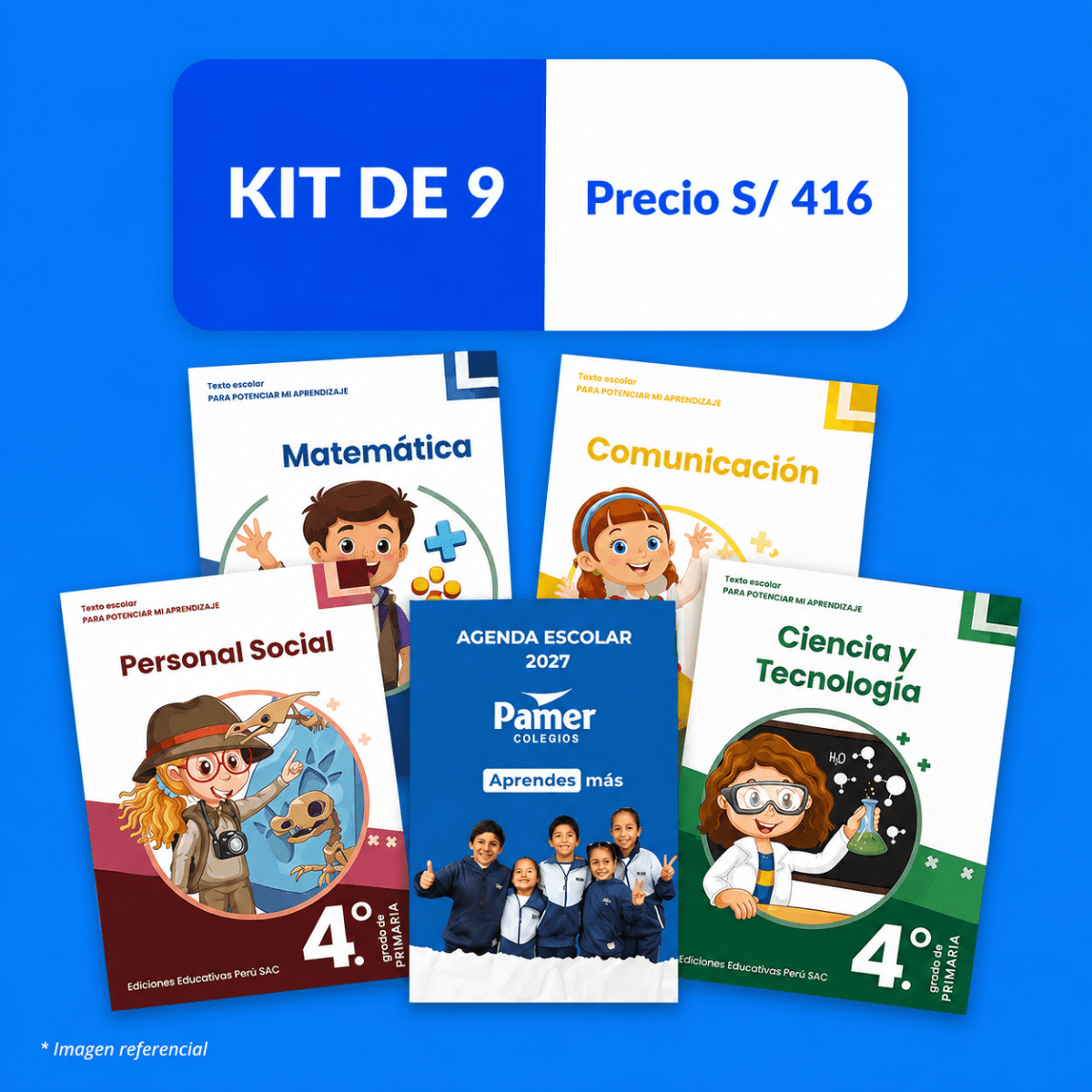 Kit Pamer - 4.° de primaria (Modalidad Presencial)1