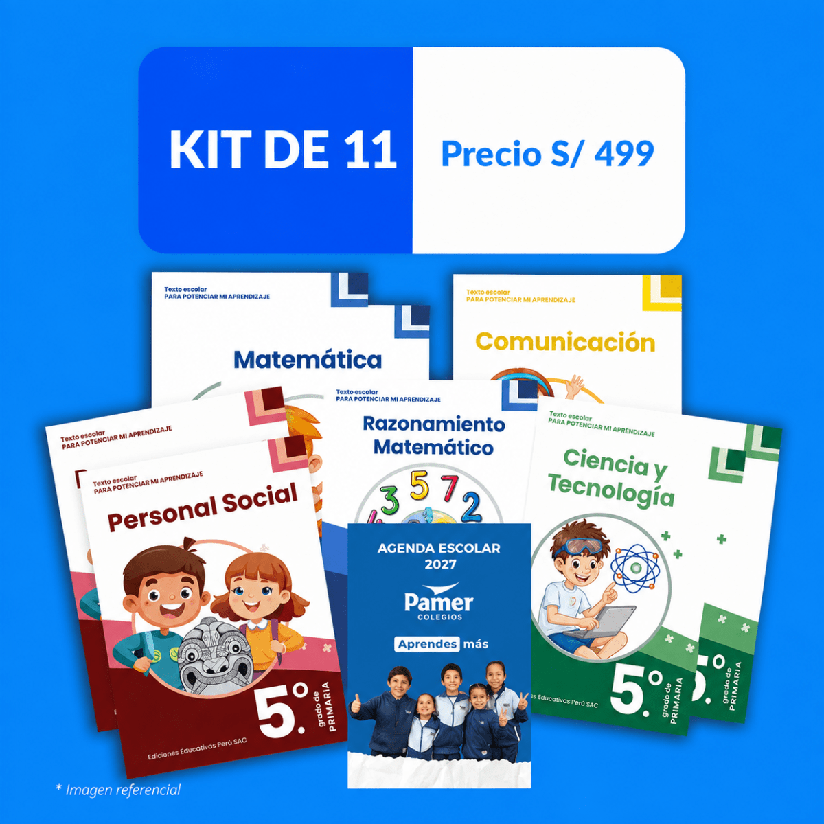 Kit Pamer - 5.° de primaria (Modalidad Presencial)1