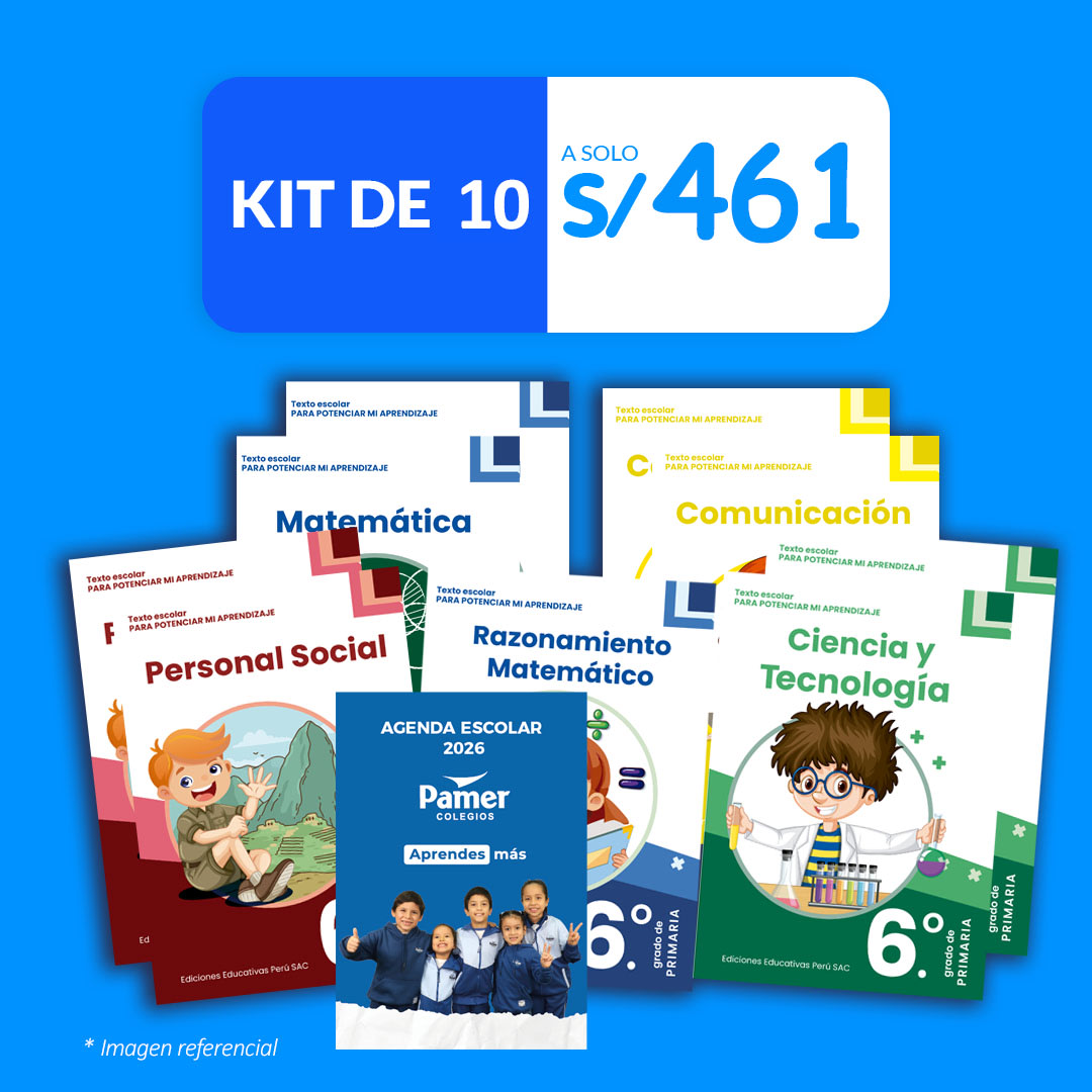 Kit Pamer - 6.° de primaria (Modalidad Presencial)1