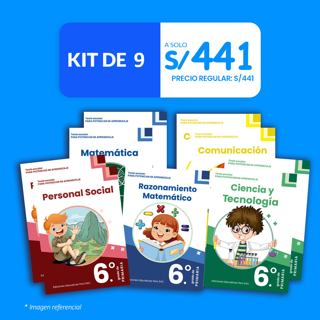 Kit Pamer - 6.° de primaria (Modalidad Virtual)1