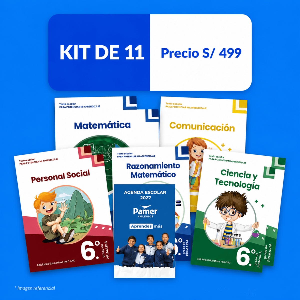 Kit Pamer - 6.° de primaria (Modalidad Presencial)1