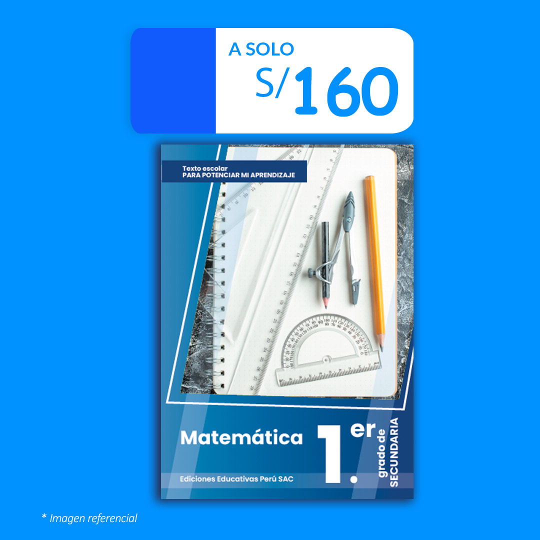 Libro Matemática - Pamer - 1.° de secundaria1