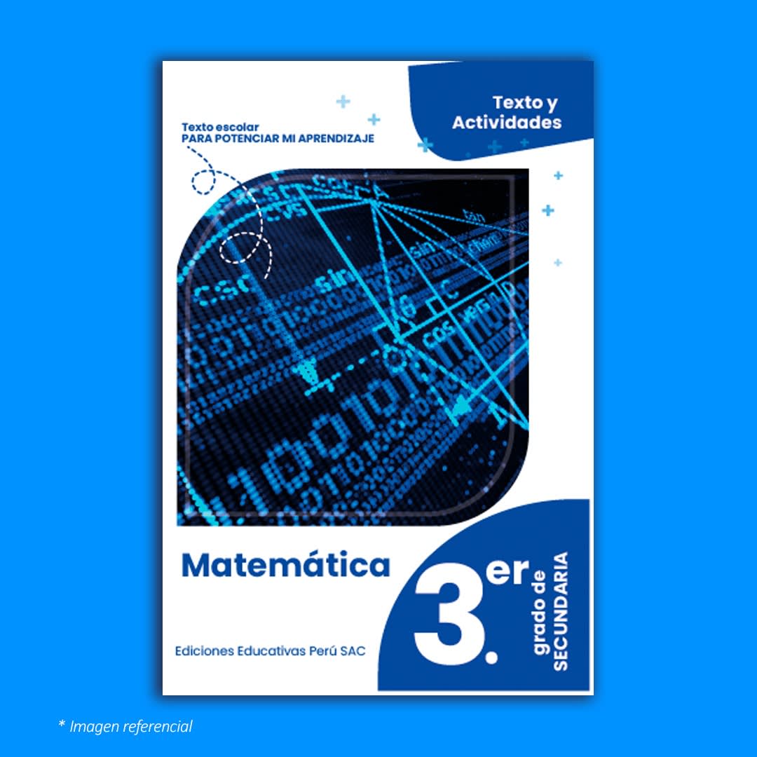 Libro Matemática - Pamer - 3.° de secundaria2