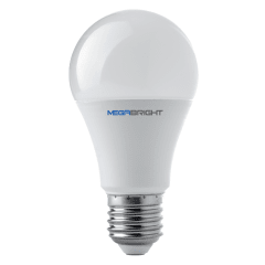 AMPOLLETA LED A60 9W E27 LUZ CALIDA (3000K) MEGABRIGHT