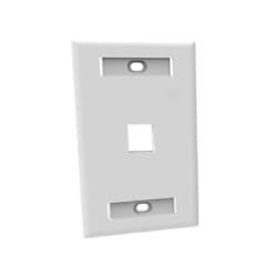 BDN FACEPLATE PLANO 1P BLANCO 4X2