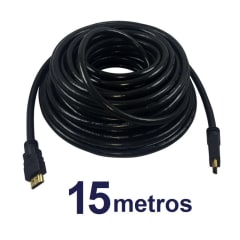 CABLE HDMI MACHO 15MT NEGRO V1.4