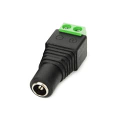 CONECTOR PLUG PARA CAMARAS 12V HEMBRA
