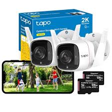 Cámara IP Tapo Wifi de exterior 3MP visión nocturna de 30m audio bidireccional Tapo C310