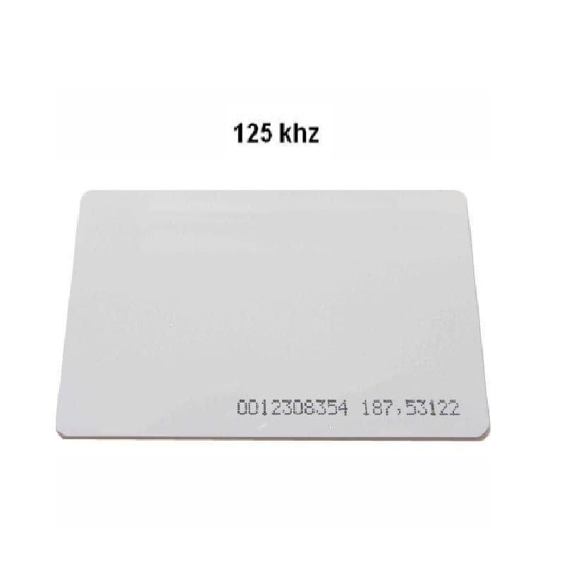 TARJETA PROXIMIDAD ID 125KHZ DELGADA ZK1
