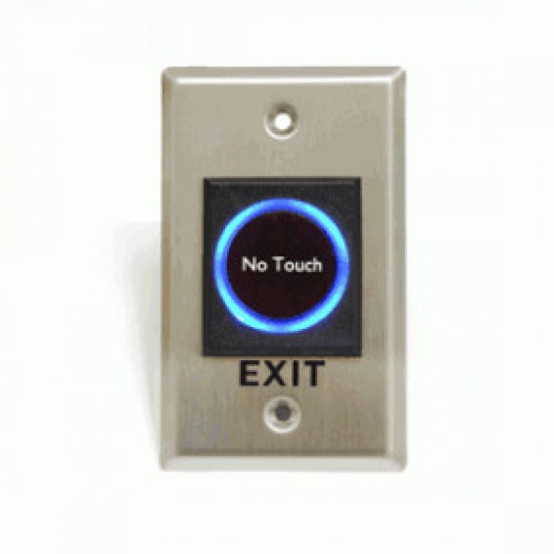 Boton Pulsador No Touch Impermeable Ip68 No-Nc-Com