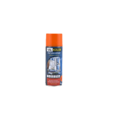 Pintura spray naranjo 250gr Val Kolor1