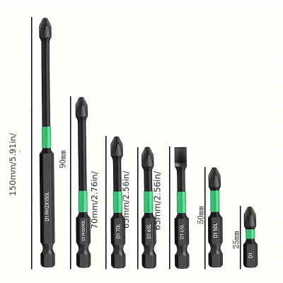 Juego de puntas magnética 7 pzas
