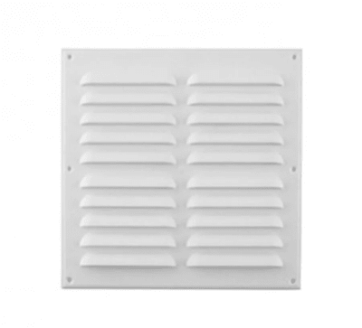 Celosia plastica plana 20x20 cm blanco