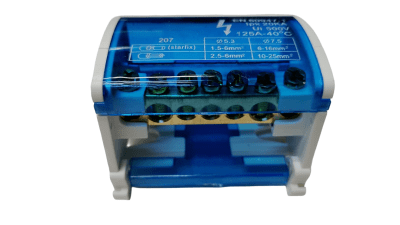 Barra repartidora bipolar 2x7 125A