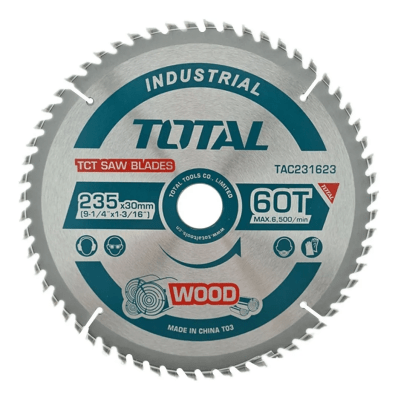 Disco de sierra 9 1/4'' (235mm) 60 dientes corte madera1