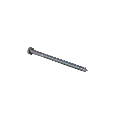 Tirafondo hexag. 1/4'' x 4'' zinc. 1 unidad1