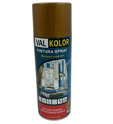 Pintura spray dorado 250g Val Kolor1