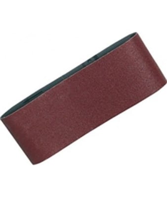 Banda de lija madera metal G-40 3'' x 21'' Hemic 3 unidades