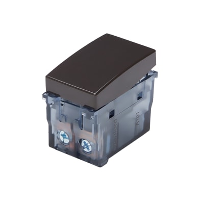 Modulo interruptor comutador 16A 250V negro 4972 Stanford