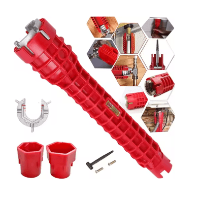 LLave gasfiteria multifuncional  8 en 1