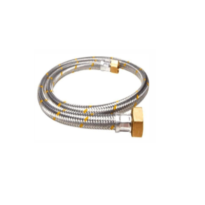 Flexible para gas 1/2 x 7/8'' HI-HI x 50 cm certificado Madensa
