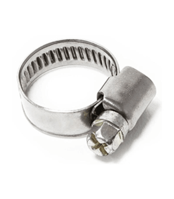 Abrazadera manguera 1'' zincada x unidad