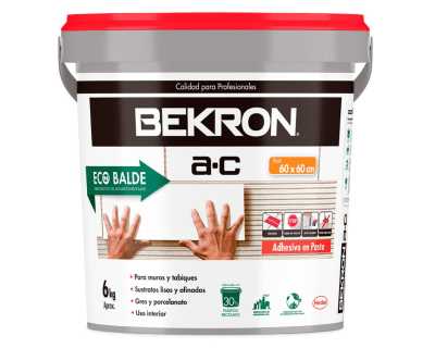 Adhesivo pasta AC 6 Kg. Bekron