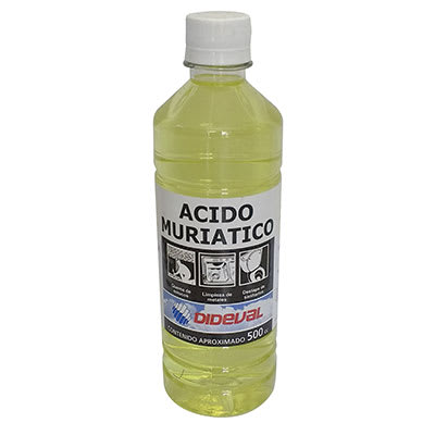 Acido muriatico 500cc Dideval1