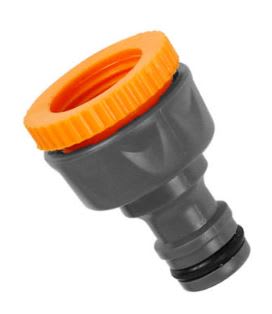 Conector manguera jardin 3/4'' y 1'' HI EDR