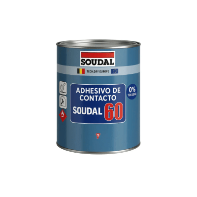 Adhesivo de contacto Soudal 60 1 litro