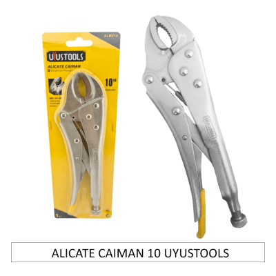 Alicate caiman 10'' boca recta Uyustools