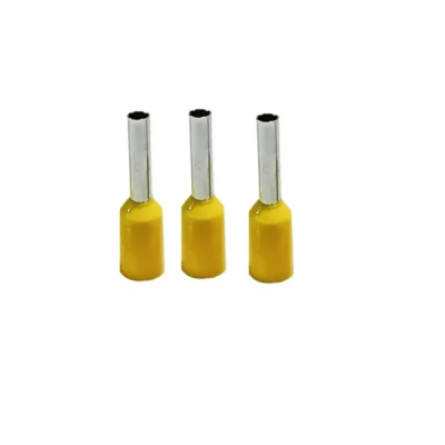 Terminal electrico ferrul 1.5mm2 amarillo 1 unidad