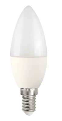 Ampolleta vela Led E14 3.5W 6500K luz fria 1 pza