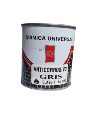 Anticorrosivo gris 1/16 gl. clase 3 Quimica Universal (antioxido)1